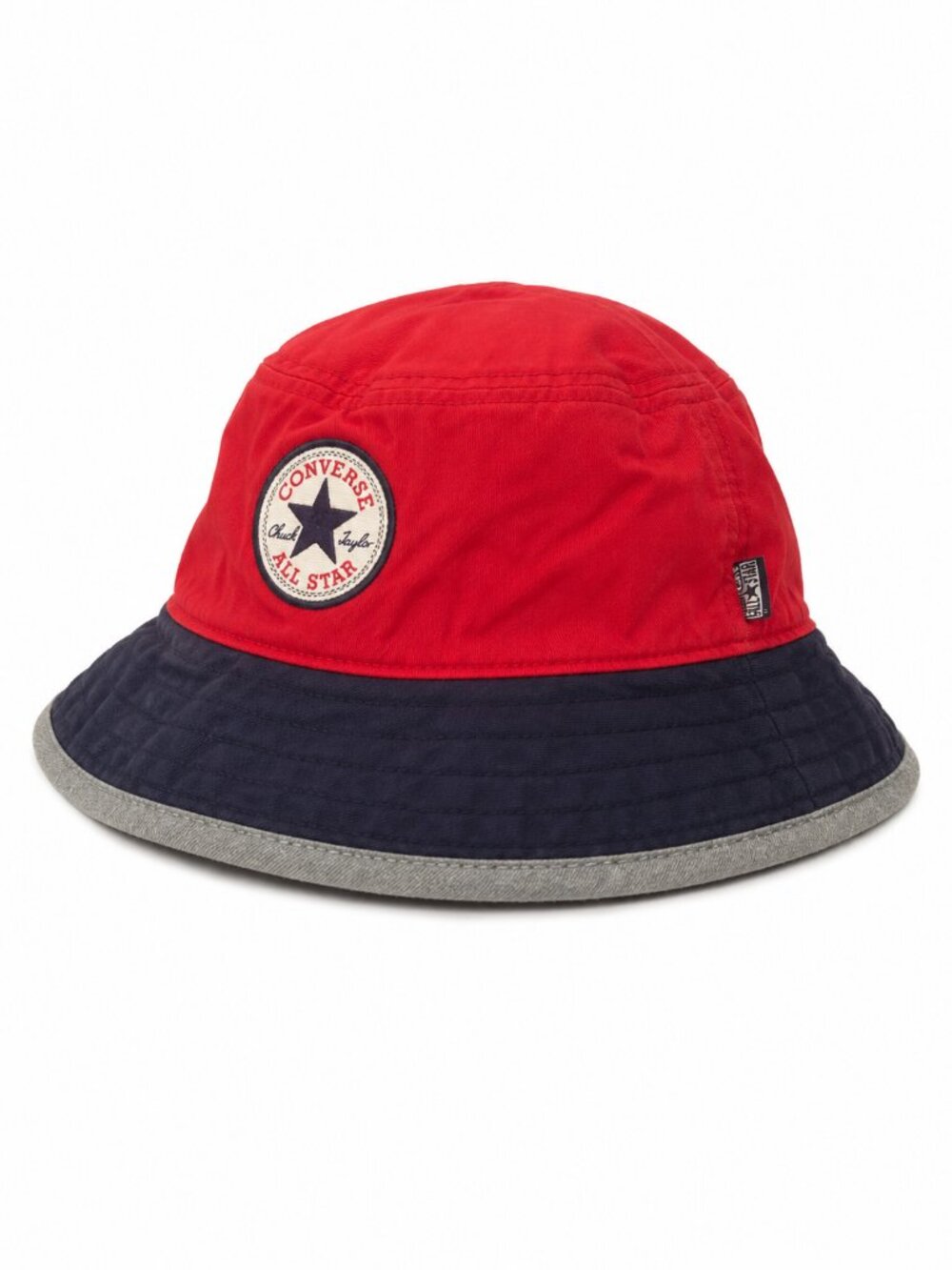Converse All Star Reversible Bucket Hat Red Navy One Size